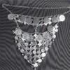 Vintage Belly Dance Costume Accessories Princess Tiara Silver Metal view 1