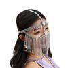 Vintage Belly Dance Costume Accessories Princess Tiara Silver Metal view 2