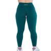 AUROLA Workout Leggings for Women Seamless Scrunch Tights Tummy Control Gym Fitness Girl Sport Active Yoga Pants (S, Deep Teal) view 2