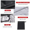 8 Foot Billiard Pool Table Cover, Waterproof&Tearproof Cover for Pool Table with Storage Bag, Indoor Outdoor All Season Sun Rain Snow Dust Protection Snooker Table Covers view 3