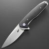 Eafengrow EF972 Folding Knife, D2 Steel Blade Micarta Handle Pocket Knife Folder for Outdoor Camping Hiking Working EDC Tool Knife(Black) view 2