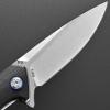 Eafengrow EF972 Folding Knife, D2 Steel Blade Micarta Handle Pocket Knife Folder for Outdoor Camping Hiking Working EDC Tool Knife(Black) view 4
