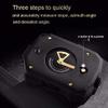 Feilx Military Sighting Compass,Compass Portable Compass, High Precision Fluorescent Night Vision Design, Outdoor Adventure Geological Survey Compass Durable view 2