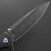 Eafengrow EF973 Folding Knife, D2 Steel Blade Micarta Handle Scale Pocket Knife Folder for Working Camping Hiking EDC Tool Knife(black) view 4