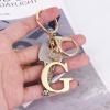 LAXPICOL Gold Keychain Letter G Keychains for Women Men Bag Charms Purse Charms For Handbags Metal Alphabet Initial Letter Key Ring Keychain view 3