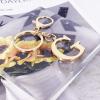 LAXPICOL Gold Keychain Letter G Keychains for Women Men Bag Charms Purse Charms For Handbags Metal Alphabet Initial Letter Key Ring Keychain view 4