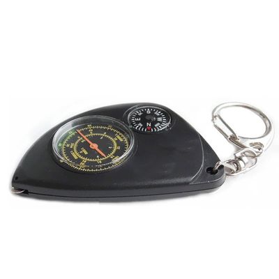 Feilx Portable Outdoor Navigation Compass Tools, for Camping, Hiking and Other Outdoor Activities Durable,Meet Different Needs Design Waterproof Carabiner Outdoor Compass