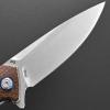 Eafengrow EF972 Folding Knife, D2 Steel Blade Micarta Handle Pocket Knife Folder for Outdoor Camping Hiking Working EDC Tool Knife(Brown) view 4
