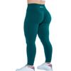 AUROLA Workout Leggings for Women Seamless Scrunch Tights Tummy Control Gym Fitness Girl Sport Active Yoga Pants (XL, Deep Teal) view 1