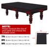 9 Foot Billiard Pool Table Cover, Waterproof&Tearproof Cover for Pool Table with Storage Bag view 2