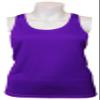 Epic Women's Racerback Tagless Stretch Tank Top Purple XS view 4