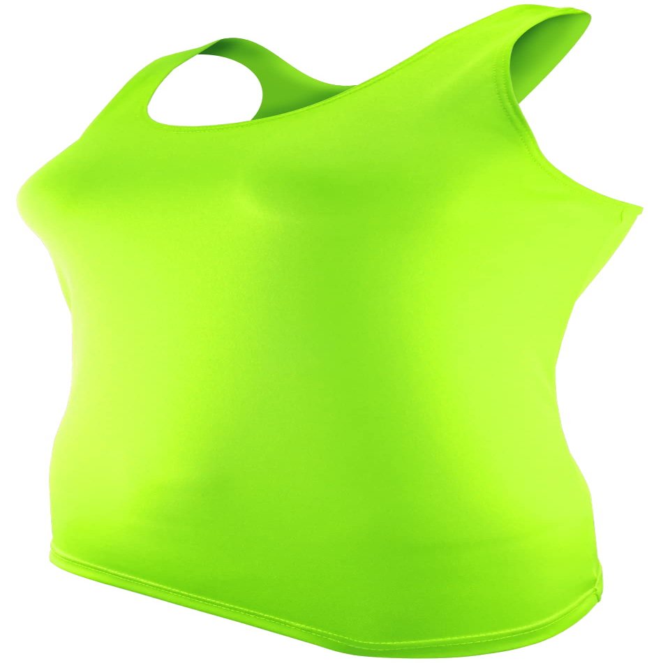 Epic Girl's Racerback Tagless Stretch Tank Top Green XS