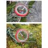 Feilx Outdoor Multi-Function Drawing Compass, North Needle with Magnifying Glass, Scale Bar, Luminous Function, Clearer and More Durable view 2