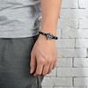 Feilx Compass Titanium Steel Bracelet Rope Adventure Climbing Compass Ornaments Jewelry Outdoors Camping Hiking Wild Navigation Tool (Color : B) view 3
