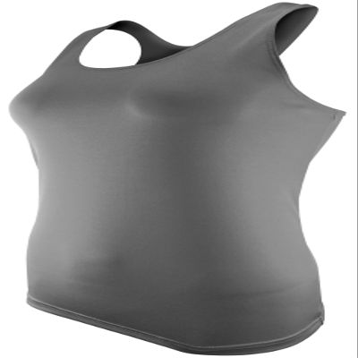 Epic Girl's Racerback Tagless Stretch Tank Top Grey S