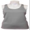 Epic Girl's Racerback Tagless Stretch Tank Top Grey S view 4
