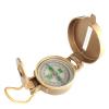 Feilx Portable Outdoor Navigation Compass Tools, Metal Flip Compass for Hiking Camping Geology Exploring Outdoor Activities, Measurable Slope Durable view 1