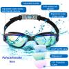 Konohan 24 Pack Swim Goggles Bulk for Kids adult Pool Goggles Anti Fog Silicone No Leak Swimming Glasses for Men Women Youth(Bright Color) view 3