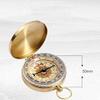 Feilx Compass Retro Compass, Portable Compass, Fluorescent Glow Design, Outdoor Navigation Compass Tools for Camping Hiking Riding Durable view 4