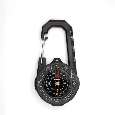 Feilx Portable Outdoor Navigation Compass Tools, for Camping, Hiking and Other Outdoor Activities Durable,Meet Different Needs Design Waterproof Carabiner Outdoor Compass (Color : C)