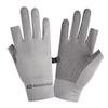 HKSICHENGKEJI Ice Silk Mesh Driving Gloves for Men Women UPF 50+ UV Protection Quick-Dry Cooling Anti-Slip Elastic Gloves for Golf Running Hiking view 1