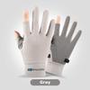 HKSICHENGKEJI Ice Silk Mesh Driving Gloves for Men Women UPF 50+ UV Protection Quick-Dry Cooling Anti-Slip Elastic Gloves for Golf Running Hiking view 2