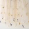 Toddler Baby Kids Girls Star Sequin Sleeveless Beach Tutu Dress Casual Layered Tulle Dresses Princess Party Dress Beige view 4