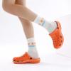 INMINPIN Women and Men Orthopedic Clogs Arch Support Garden Shoes Sandals Slippers with Plantar Fasciitis Feet Insoles,Trendy Orange,6-7 Women/4.5-5.5 Men view 2