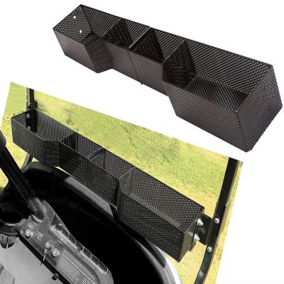 Golf Cart Club Car Front Inner Storage Basket and Rack Fits Club Car Precedent & Club Car DS 2000 UP, Heavy Steel Golf Cart Mesh Basket