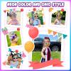 GINMIC Kids Sunglasses Bulk Party Favors, 12Pack Valentines Day Gifts UV 400 Protection Neon Sunglasses for Boys and Girls, Party Favor, Birthday Classroom Goodie Bags Party Supplies. view 2