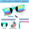 GINMIC Kids Sunglasses Bulk Party Favors, 12Pack Valentines Day Gifts UV 400 Protection Neon Sunglasses for Boys and Girls, Party Favor, Birthday Classroom Goodie Bags Party Supplies. view 4