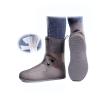 YXYECEIPENO 27cm High Tube Waterproof Shoe Cover Reusable Rain Boot Cover One Piece/Seamless Waterproof Scalloped Opening, Easy to Put On and Take Off (Color : A, Size : XX-Large) view 1