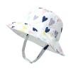 Baby Sun Hat Print Pattern Reversible Kids Boy Girls Hat UPF 50+ Sun Protection Beach Bucket Hat Wide Brim Breathable Multicolor
