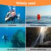HERCHR 150ft Scuba Diving Reel Line, High Visibility Orange Spool Reel Line Cord for Safety Underwater Snorkeling, Cave, Wreck, Drift Diving, Spear Fishing, Kayak Anchor view 4