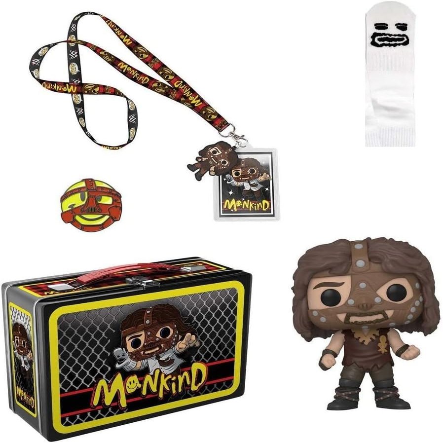 Funko WWE: Mankind Collector's Lunch Box and Pop Figure Bundle 103