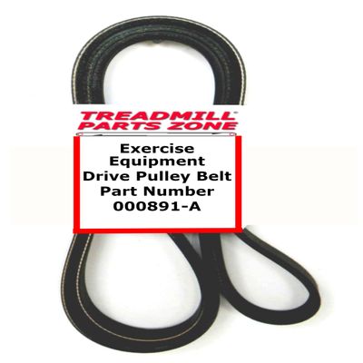 TreadmillPartsZone Merit Exercise Equipment Drive Pulley Belt Part Number 000891-A