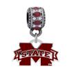 Mississippi Logo Charm Compatible with Pandora Style Bracelets view 1
