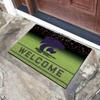 FANMATS 28043 Kansas State Crumb Rubber Door Mat view 2
