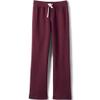 Lands' End Uniform Girls Sweatpant Burgundy Kids X-Large view 1