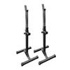 NEXO Pair of Adjustable Squat Rack Stands - Solid Steel Squat Stands Barbell Bench Home Gym Portable Weightlifting Stands view 3