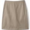 Lands' End Girls Plus Blend Chino Skort Top of Knee 10 Khaki view 1