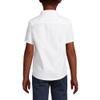Lands' End Girls Short Sleeve Oxford Dress Shirt 6 White view 2