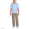 Lands' End Uniform Kids Rapid Dry Active Polo Blue Kids X-Large view 2
