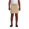 Lands' End Uniform Solid Knit Skort Above The Knee Khaki Kids 10 view 2