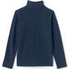 Lands' End Kids Lightweight Fleece Quarter Zip Pullover Large Classic Navy view 2