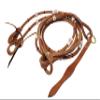 CHALLENGER USA Horse Western Tack Leather Rawhide Romal Reins 66RT36RD view 2