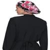 KOI French Bull FA174PR Women's Printed Bouffant Cap Scrub Surgical Hat Camo Frenchie OS view 1