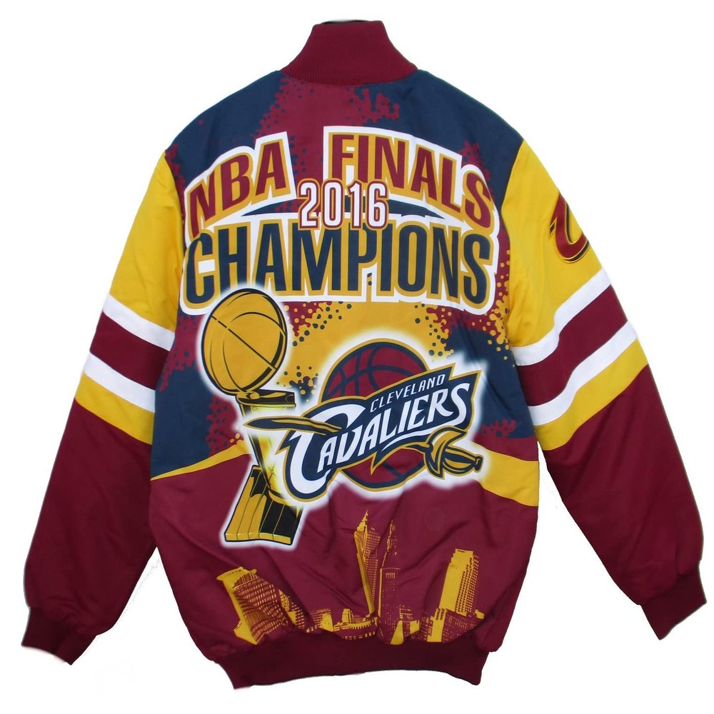 G-III Sports Cleveland Cavaliers 2016 NBA Finals Champions Full Snap Jacket - Team Colors (Cleveland Cavaliers, Large)