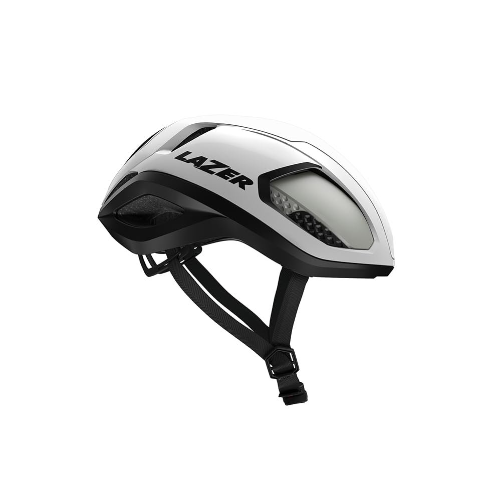 LAZER Vento KinetiCore Road Cycling Helmet, Bicycling Gear for Adults, Men & Womens Lightweight Cycling Head Gear, White, Small