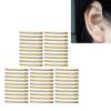 50pcs Tea Stem Ear Studs  Natural Ear Hole Curing Sticks for Women | Prevent Inflammation & Promote Healing  Safe & Lightweight view 2